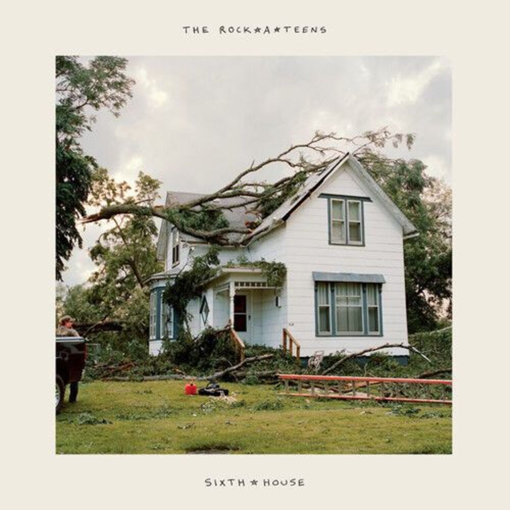 The Rock-A-Teens, Sixth House, Ltd Ed Colored Vinyl, Green, Poster, 2018, NEW